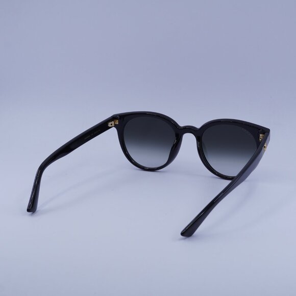Gucci GG0638SK 001 Sunglasses Black Round Frame, Grey Lenses main image 6